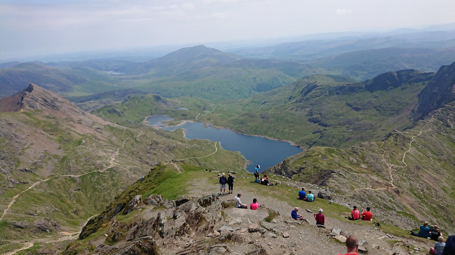 Snowdon Summit Views